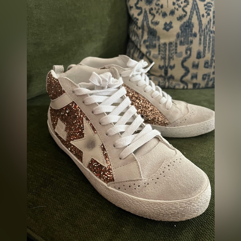 Golden Goose glitter Mid Star